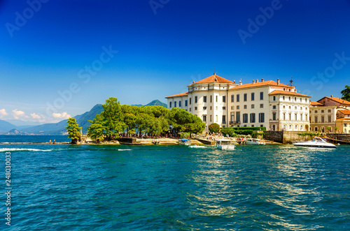 Palazzo Borromeo, Isola Bella im Lago Maggiore, Piemont, italien 