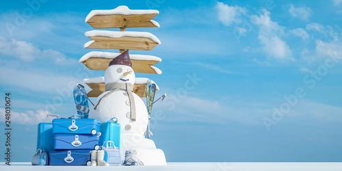 Snow sports trip