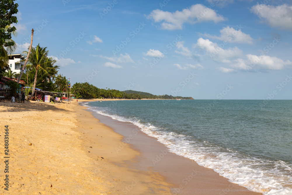 beach of Mae Nam, Ko Samui, Thailand, Asia