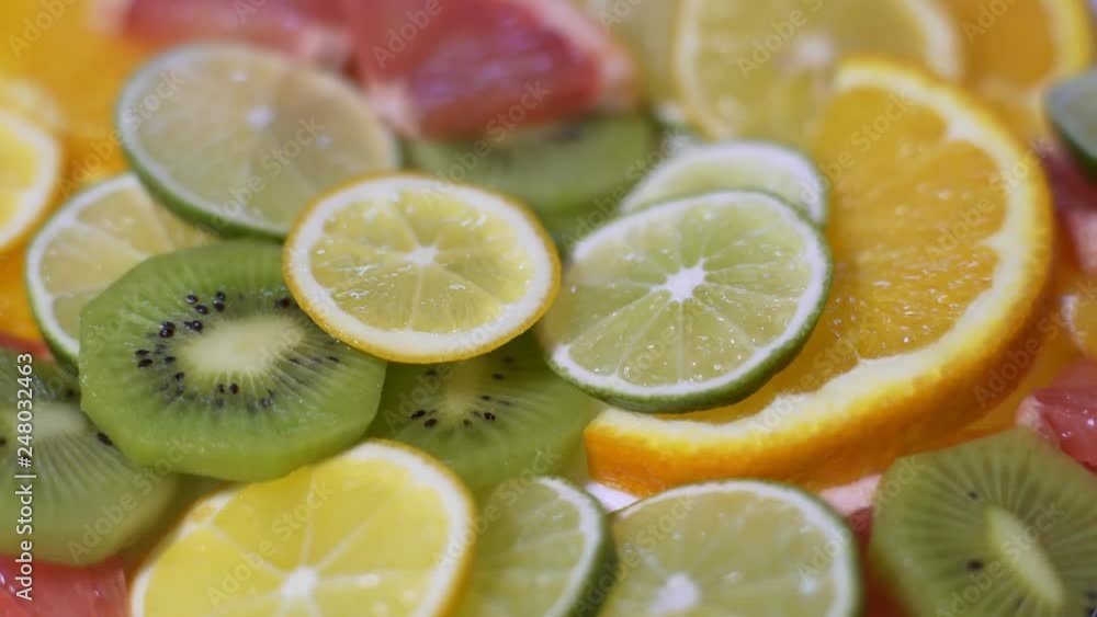 Fresh Sliced Citrus Fruits Fresh Sliced Citrus Fruits