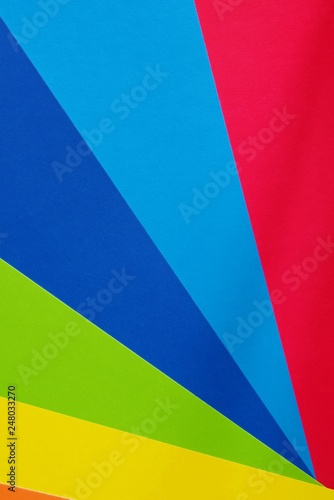 Color cardboard for creativity. Multicolored background. School supplies for applications. Color background