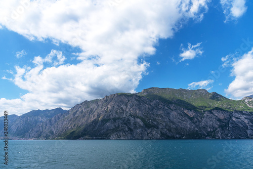 Wallpaper Mural Panorama of the gorgeous Lake Garda, Italy. Torontodigital.ca