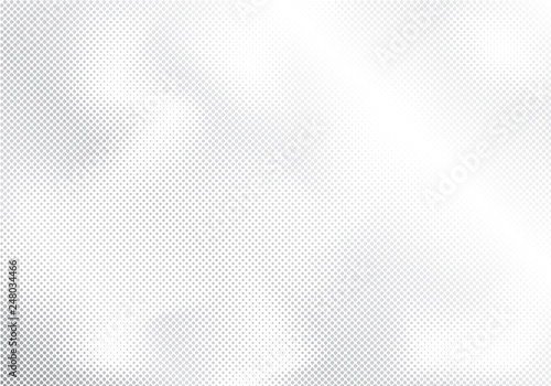 Modern halftone white and grey background. Design decoration concept for web layout, poster, banner.