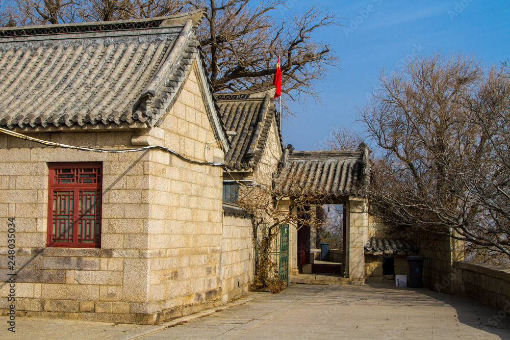 Fototapeta premium Laoshan National Forest Park, Qingdao, China