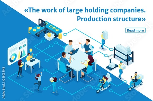 Isometric Article Banner Large Holding Companies