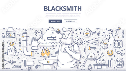 Blacksmith Doodle Concept