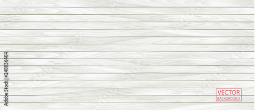 Wood vector white banner in vintage style. Grunge pattern texture background, wooden parquet background texture. Wood plank.