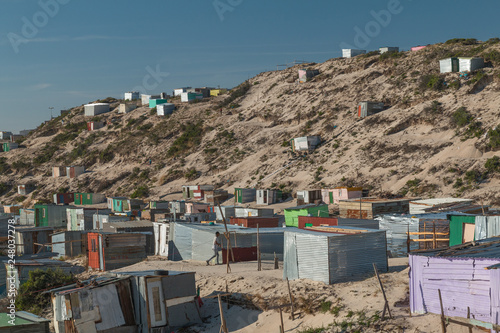 Township houses in Cape Town, South Africa
