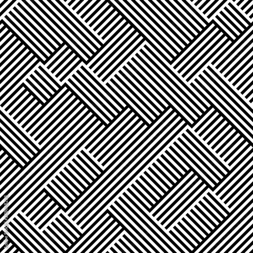 seamless pattern with black and white stripes
