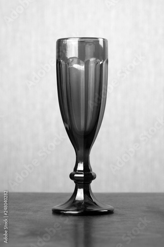 glass for shompansky black and white photo