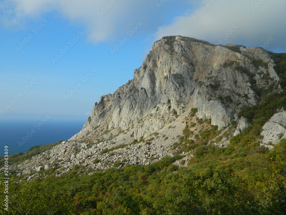 Fototapeta premium Foros, mountains