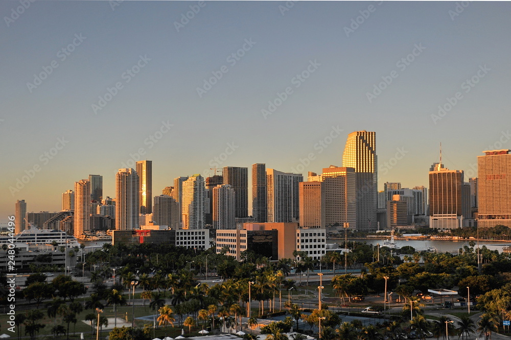 Miami. Morning. Sunrise.