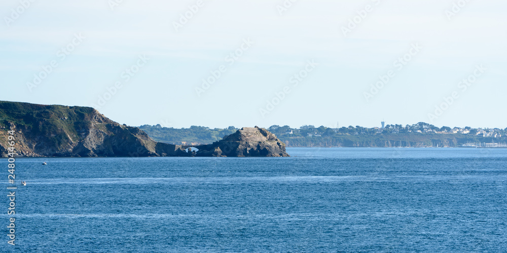 Halbinsel Crozon an der Bucht von Brest in der Bretagne in Frankreich