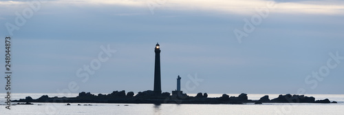 Lighthouses, Ile Vierge France, Brittany, Department Finistere	