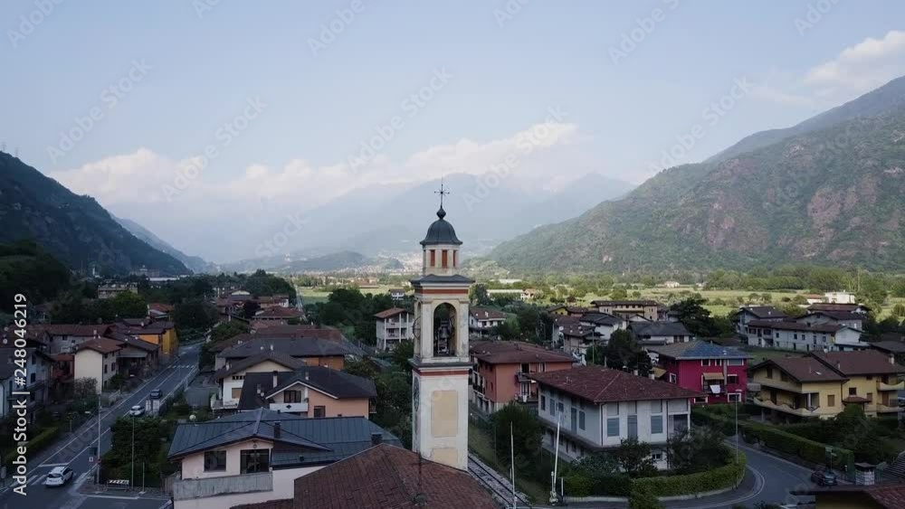 Chapel church in italy Drone 2018 Chapel church in italy Drone 2018