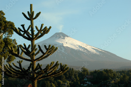 Volcano Villarrica,, Chile photo