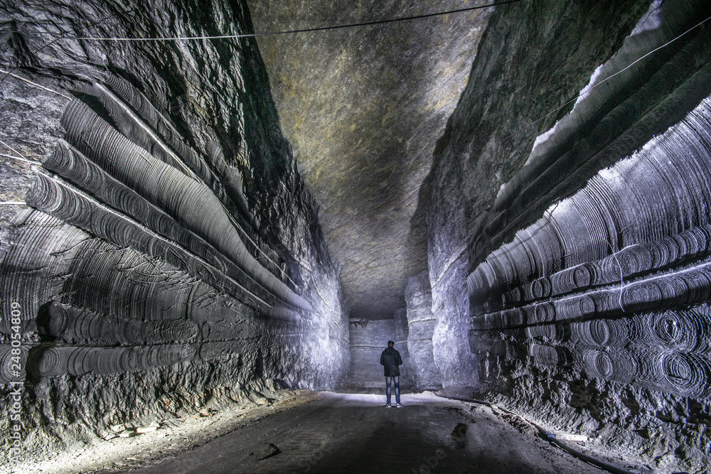 Fotografie Underground mines. Ukraine, Donetsk