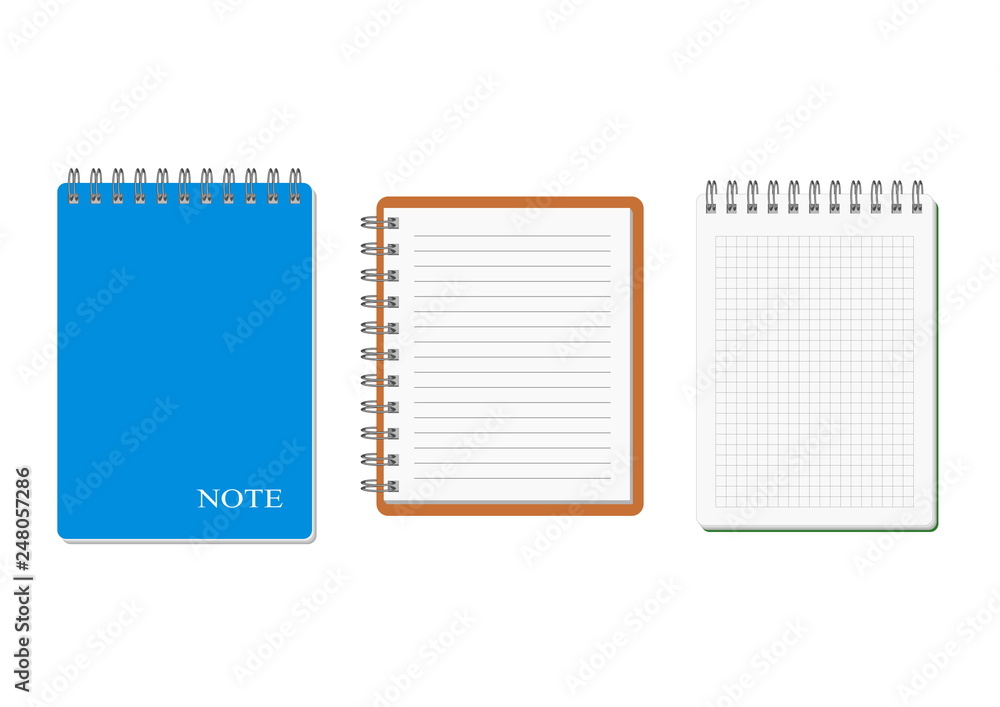 set of spiral notebook and copybook set of spiral notebook and copybook