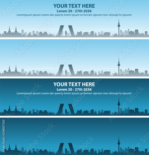 Madrid Skyline Event Banner
