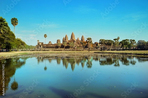 Ancient temple Angkor Wat Cambodia © kravka