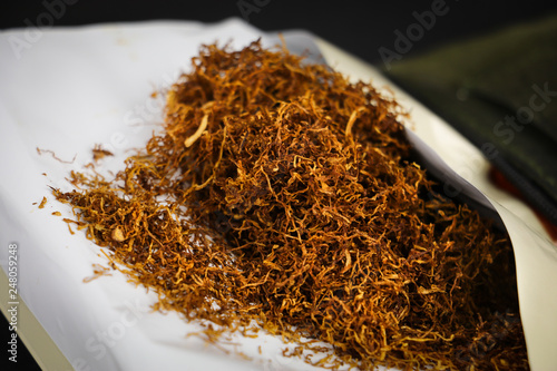 Wallpaper Mural The rolling tobacco in its package Torontodigital.ca