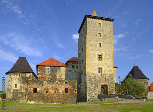 Svihov is one of the youngest Czech castles. It was constructed at the turn of the 15th and the 16th centuries. The Water Castle of Svihov is situated in the Pilsen Region, Czech Republic, Europe photo