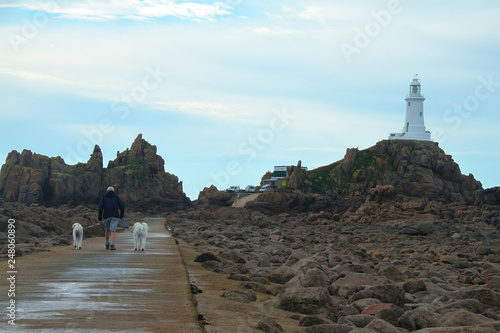 La Corbere lighthouse tower seen on a clear day