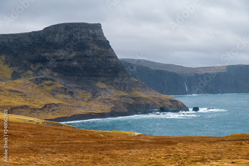 Wallpaper Mural The Landscape around Neist Point Lighthouse, Isle of Skye, Scotland, United Kingdom Torontodigital.ca