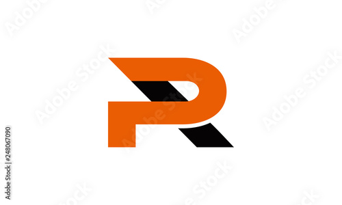 abstract PR logo letter Free Download abstract PR logo letter - GFXLoad