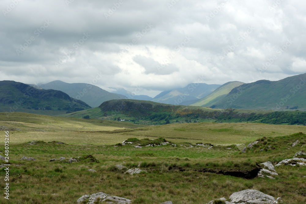 Landscapes of Western Ireland.Connemara. Landscapes of Western Ireland.Connemara.