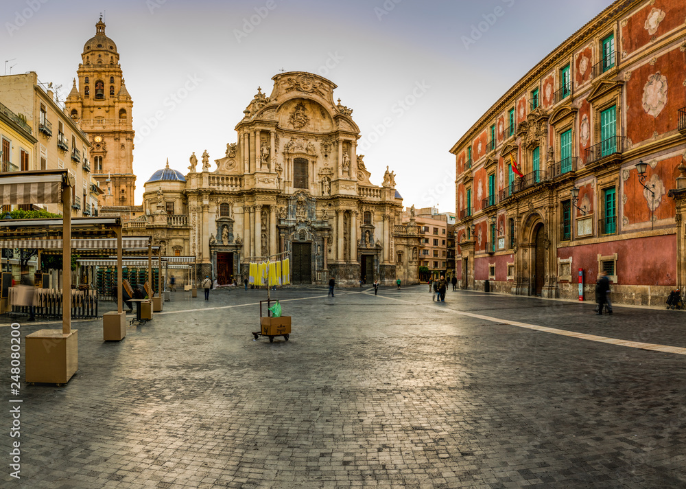 Obraz premium Spanish plaza