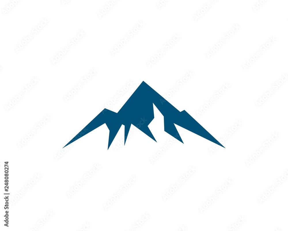 Mountain logo template vector icon illustration Mountain logo template vector icon illustration