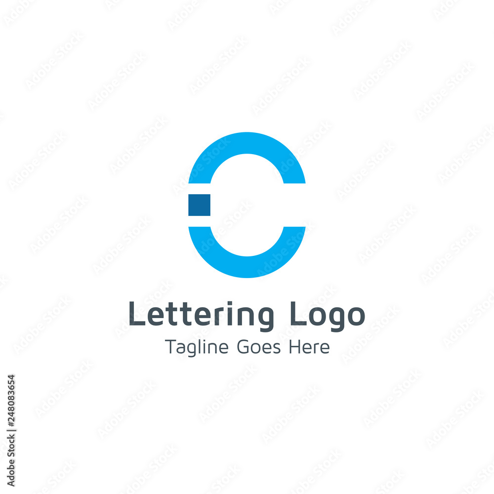 Lettering C Vector Lettering C Vector