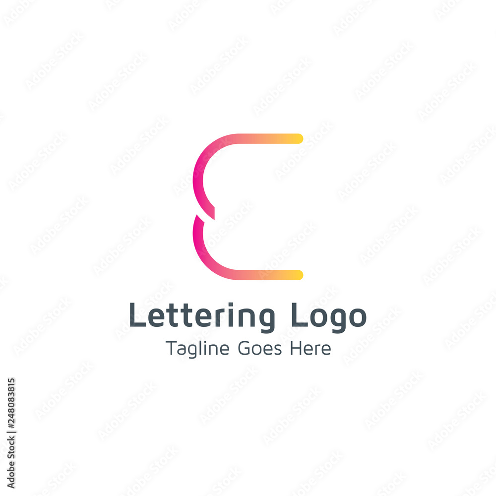 Lettering C Vector Lettering C Vector
