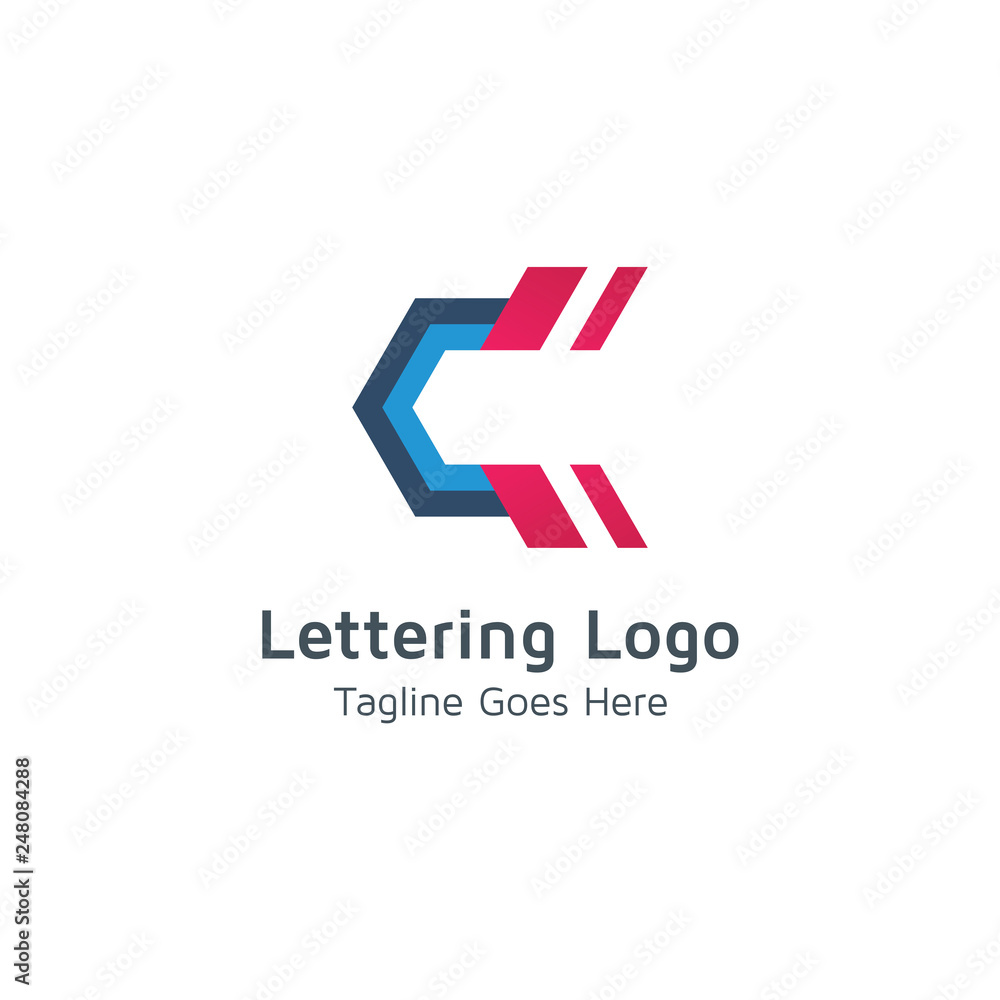 Lettering C Vector Lettering C Vector
