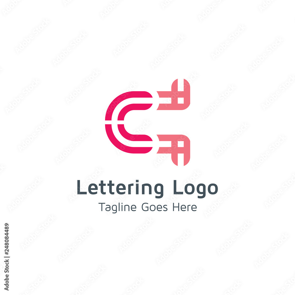 Lettering C Vector