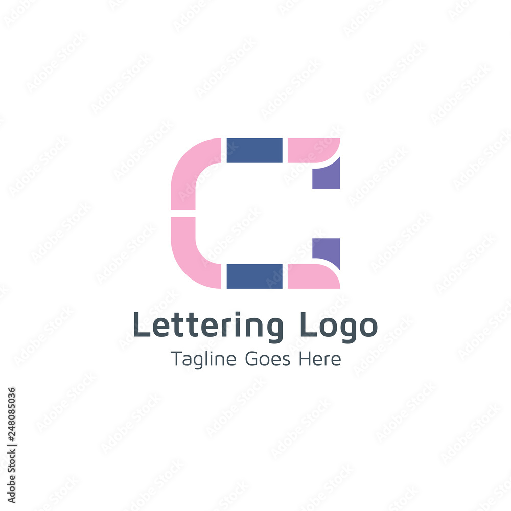 Lettering C Vector Lettering C Vector