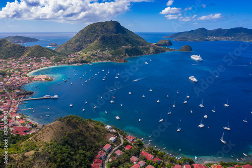 Obraz na plátně Iles des Saintes. French Guadeloupe. Caribean island.
