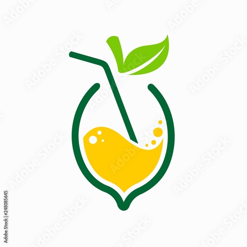lemon drink logo, Lovers of Lemon Drinks