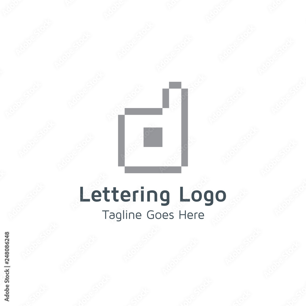 Lettering D Vector Lettering D Vector