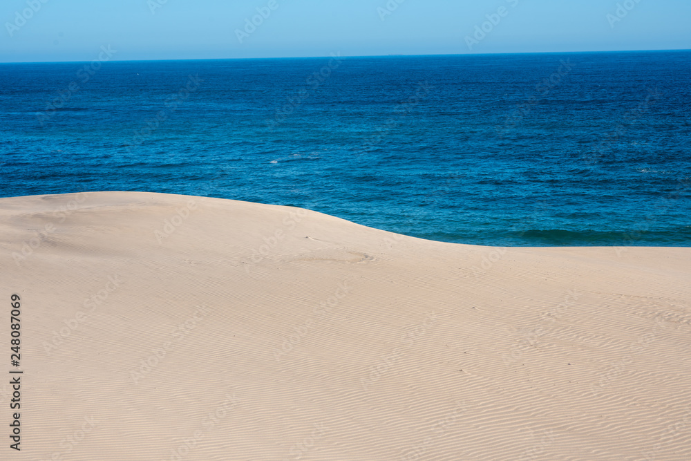 Land meets ocean Land meets ocean