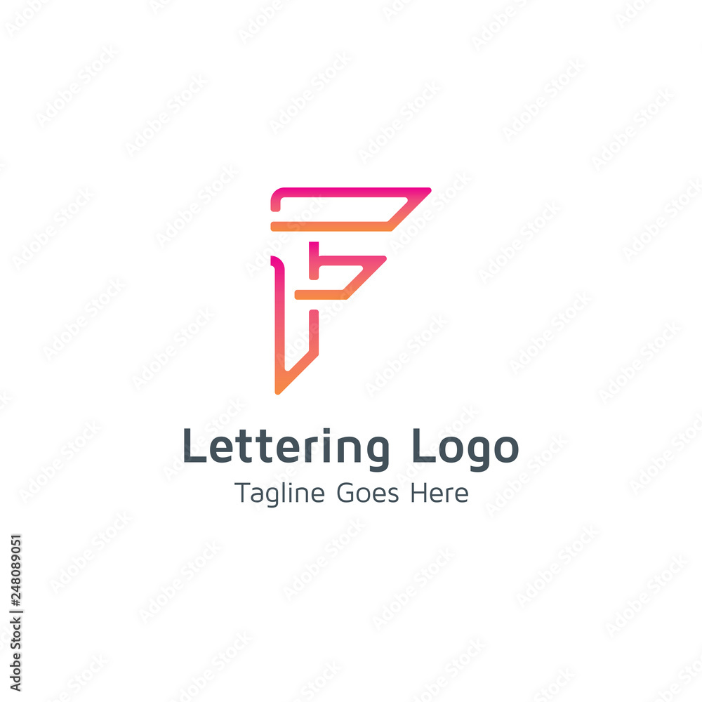 Lettering F Vector Lettering F Vector