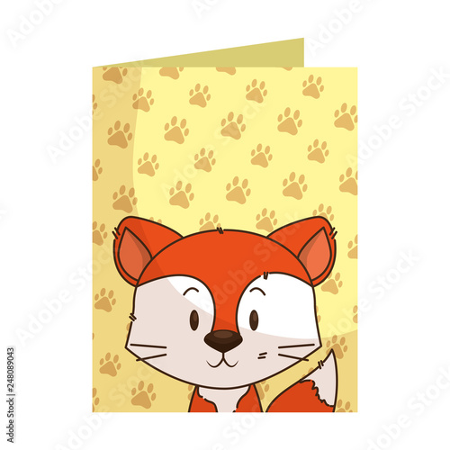 cute little fox character