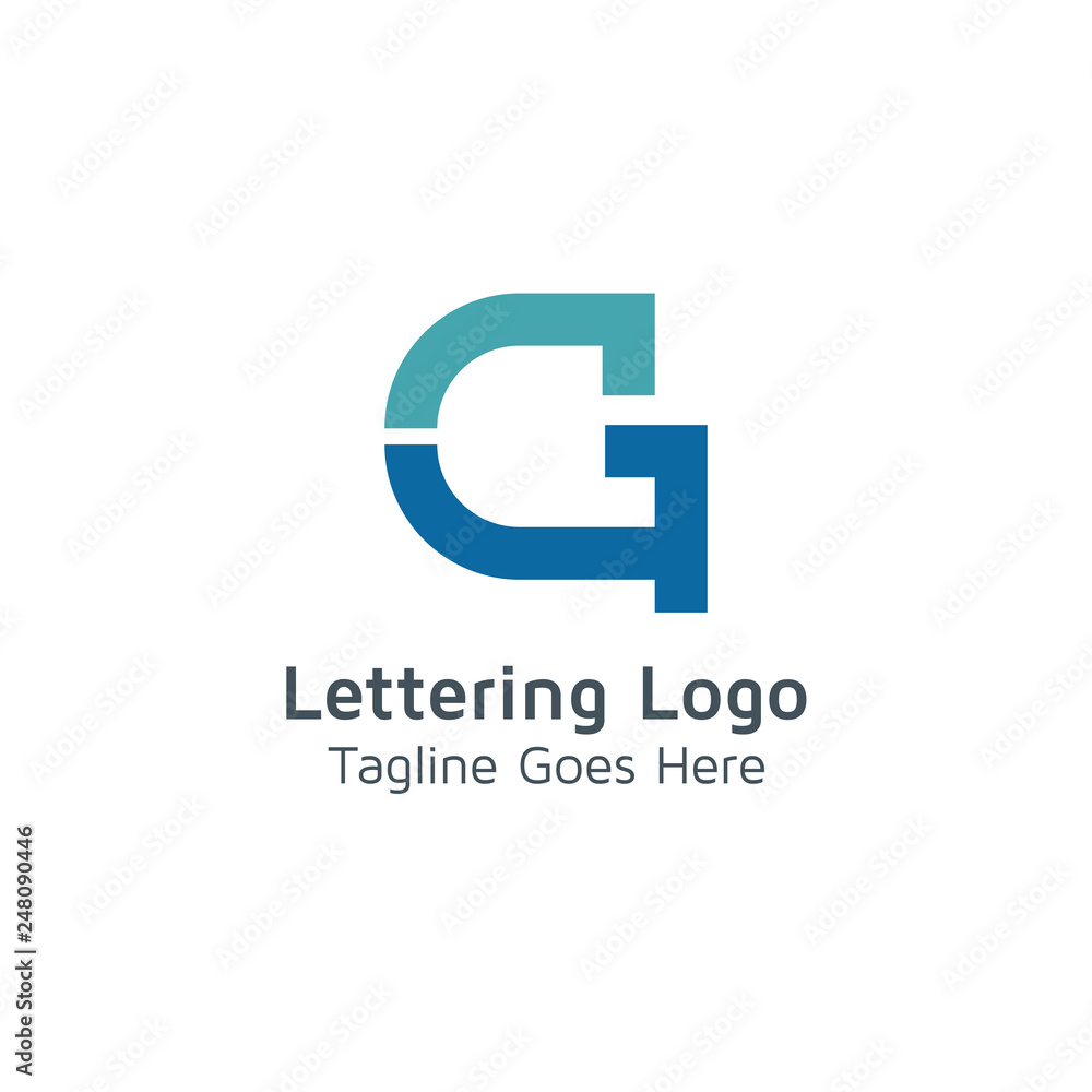 Lettering G Vector Lettering G Vector