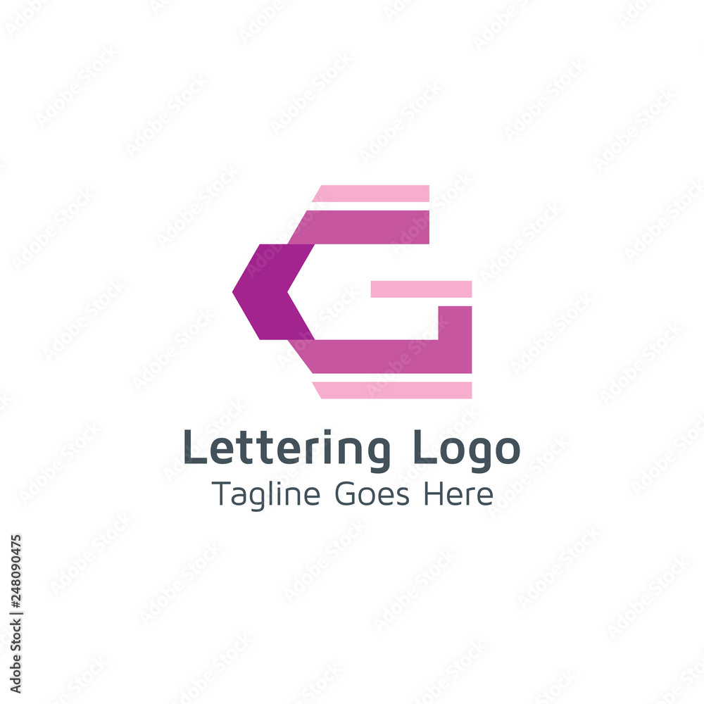 Lettering G Vector Lettering G Vector