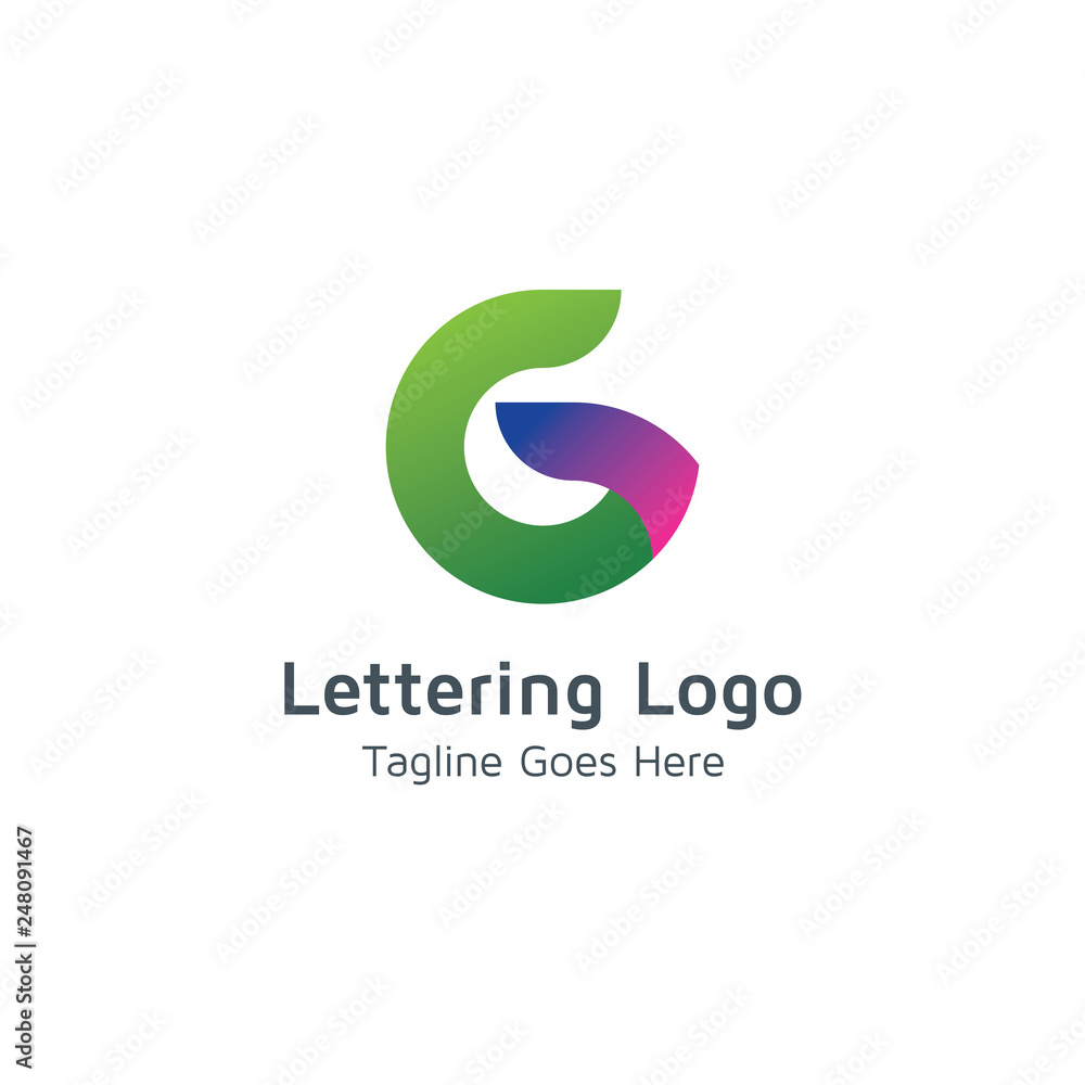 Lettering G Vector Lettering G Vector