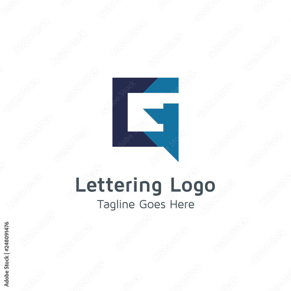 Lettering G Vector Lettering G Vector