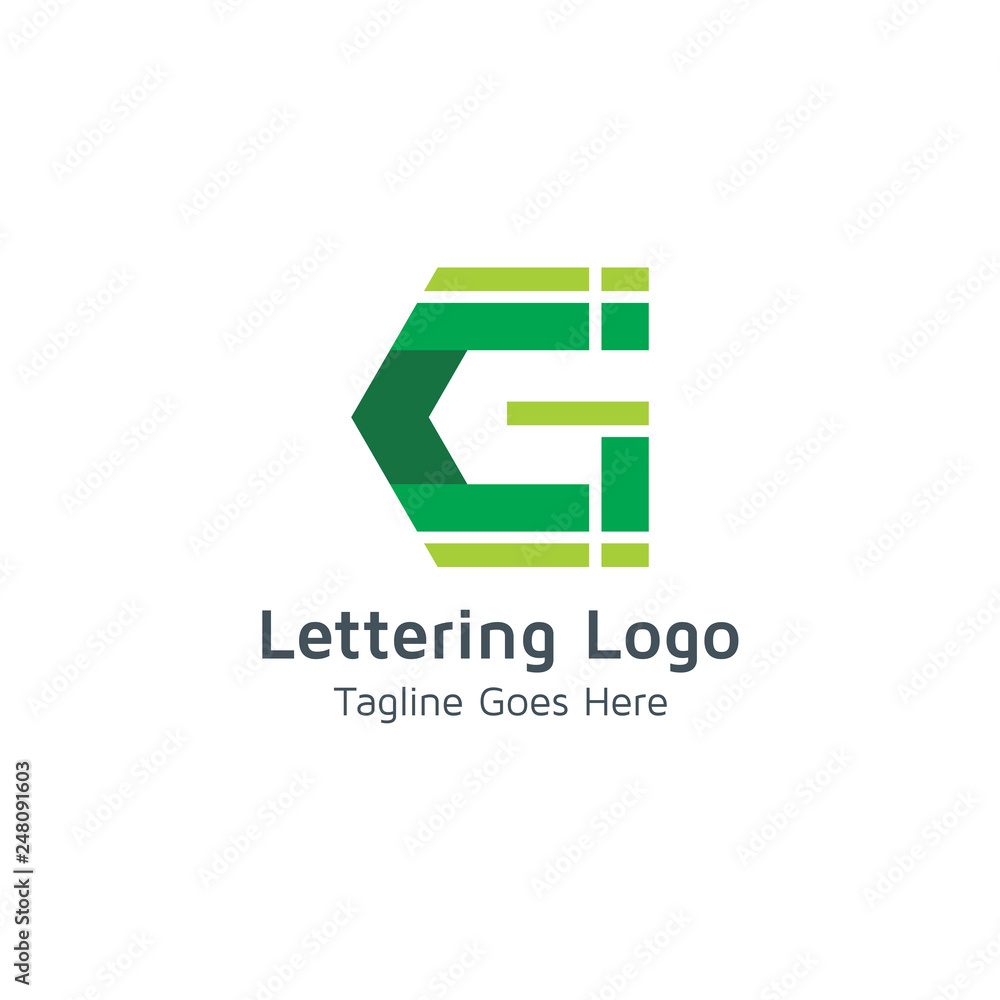 Lettering G Vector Lettering G Vector