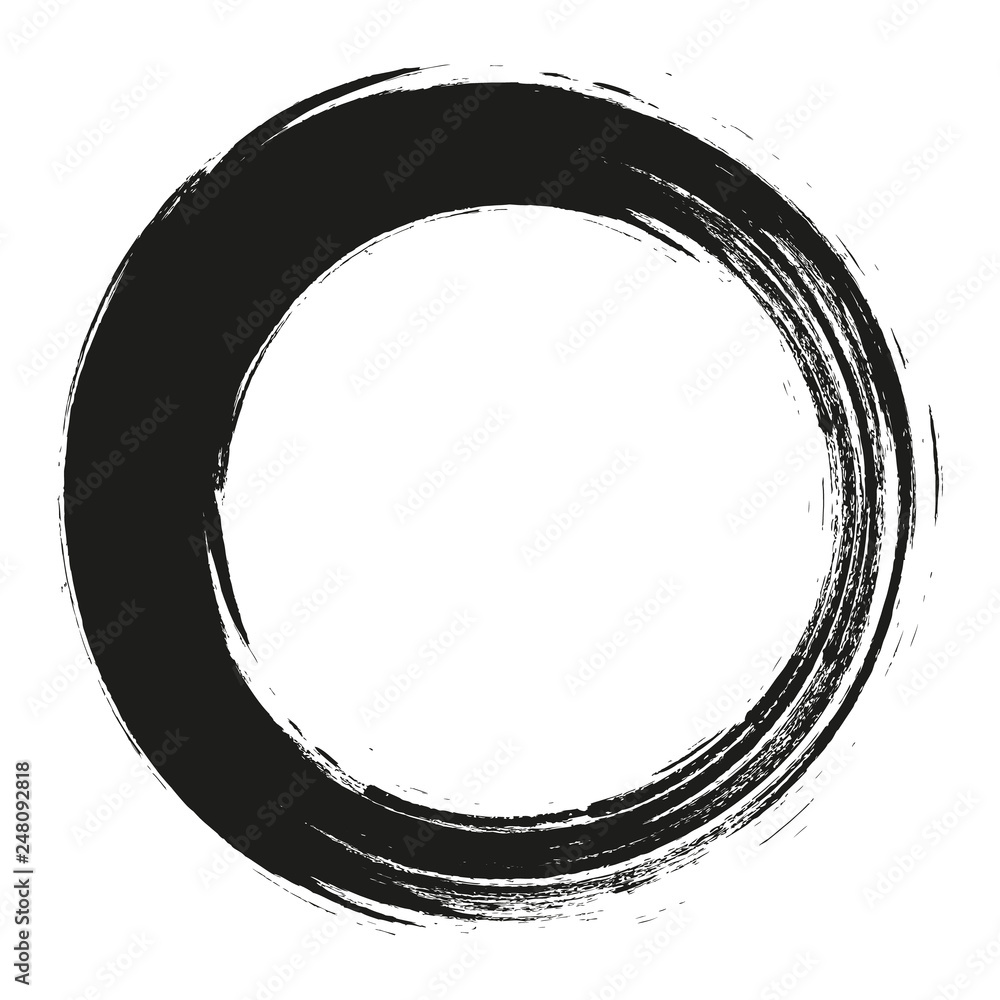 vector brush strokes circles of paint on white background. Ink hand drawn paint brush circle. Logo, label design element vector illustration. Black abstract circle. Frame. vector brush strokes circles of paint on white background. Ink hand drawn paint brush circle. Logo, label design element vector illustration. Black abstract circle. Frame.