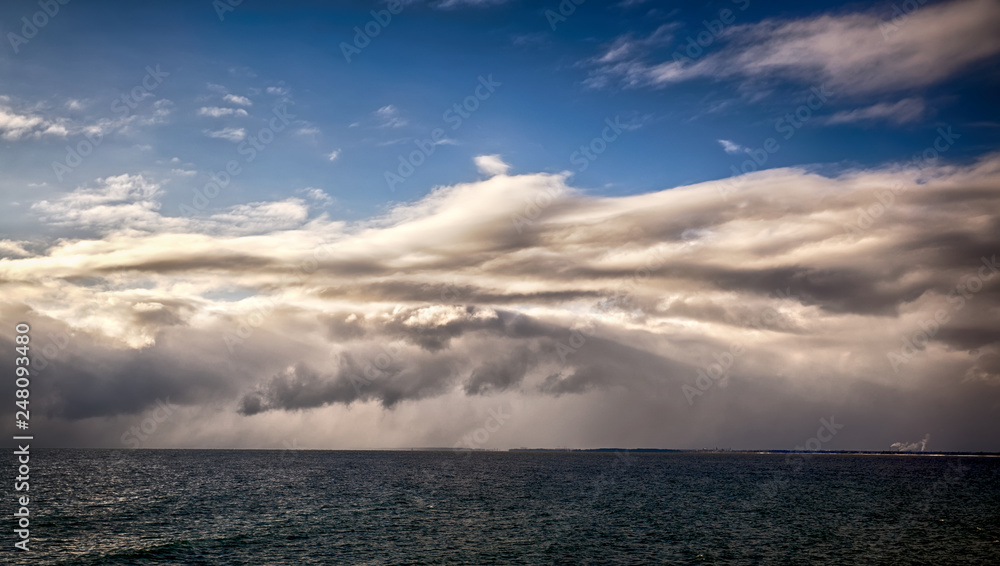 Dramatic Clouds over Lake Superior